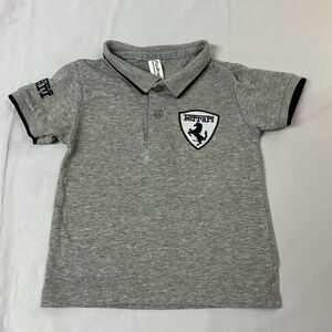 Ferrari - short sleeve polo shirt. Size 2